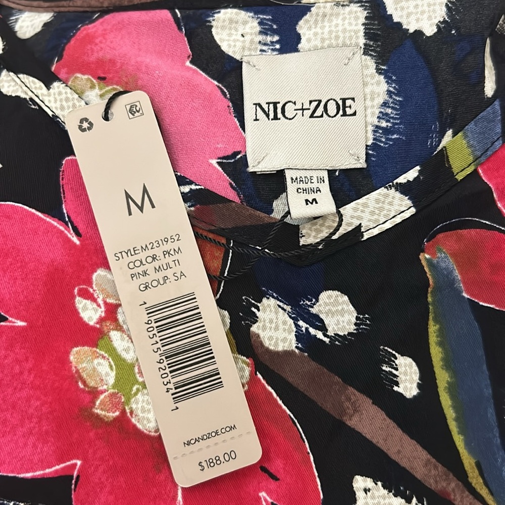 NWT NIC+ZOE FLOWER BURST SLIP DRESS - Picture 6 of 7